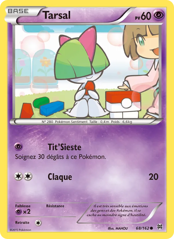 Carte Pokémon Tarsal de l'extension Impulsion Turbo