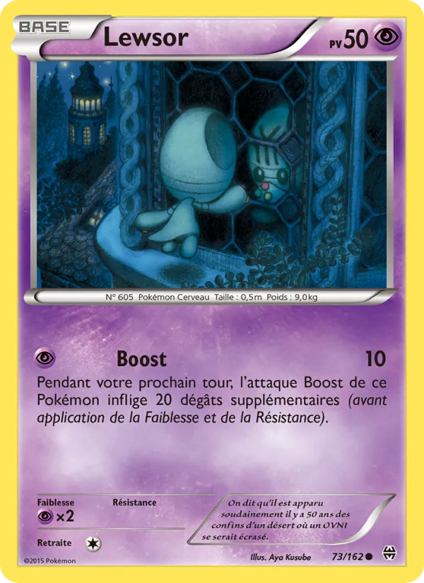 Carte Pokémon Lewsor de l'extension Impulsion Turbo