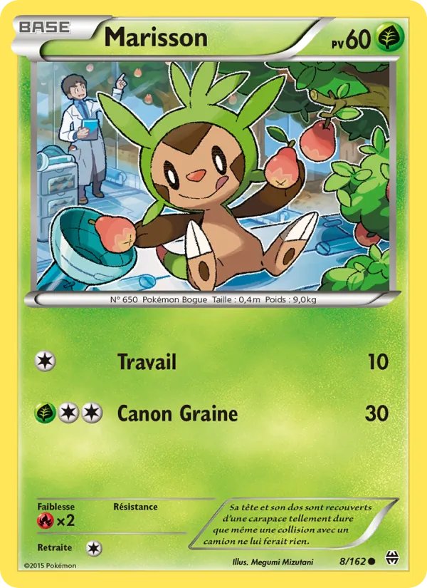 Carte Pokémon Marisson de l'extension Impulsion Turbo
