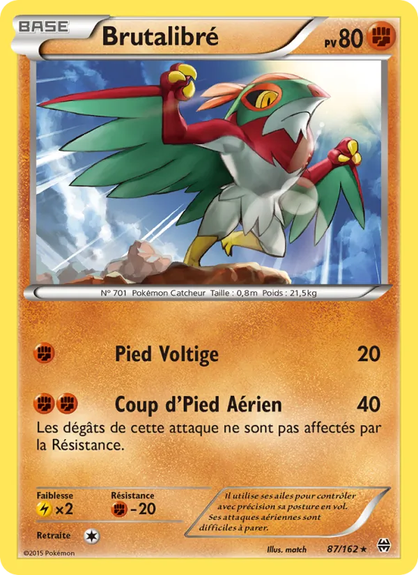 Carte Pokémon Brutalibré de l'extension Impulsion Turbo