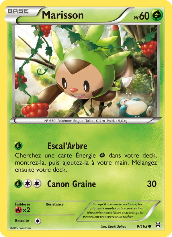 Carte Pokémon Marisson de l'extension Impulsion Turbo