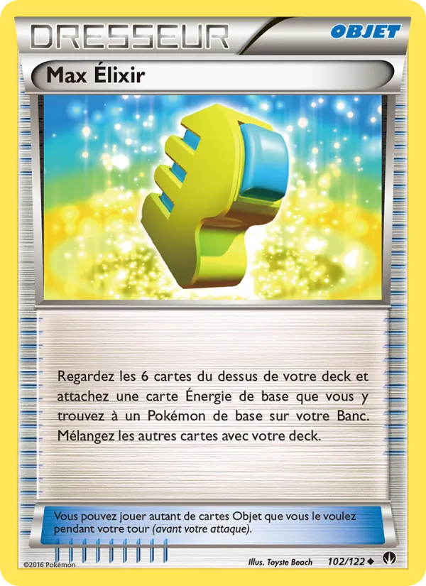 Carte Pokémon Max Élixir de l'extension Rupture Turbo