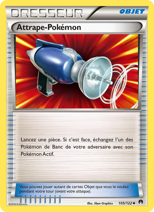 Carte Pokémon Attrape-Pokémon de l'extension Rupture Turbo