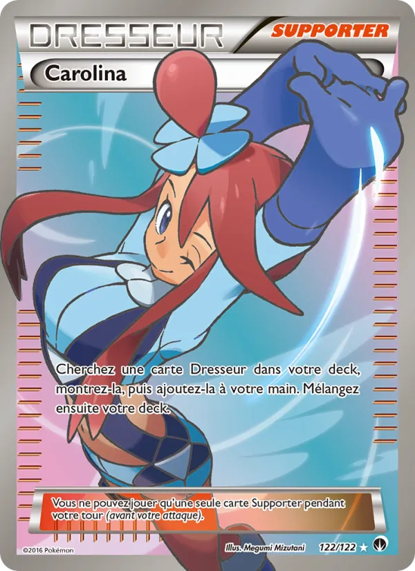 Carte Pokémon Carolina de l'extension Rupture Turbo