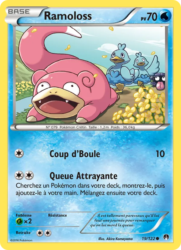 Carte Pokémon Ramoloss de l'extension Rupture Turbo