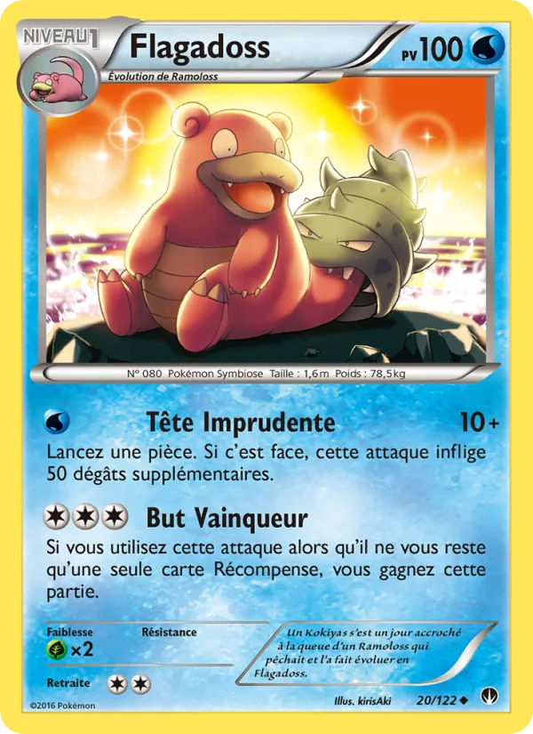 Carte Pokémon Flagadoss de l'extension Rupture Turbo