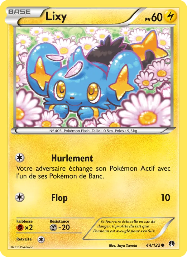Carte Pokémon Lixy de l'extension Rupture Turbo