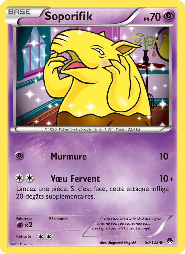 Carte Pokémon Soporifik de l'extension Rupture Turbo