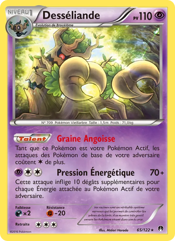 Carte Pokémon Desséliande de l'extension Rupture Turbo
