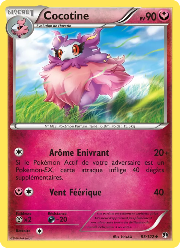 Carte Pokémon Cocotine de l'extension Rupture Turbo