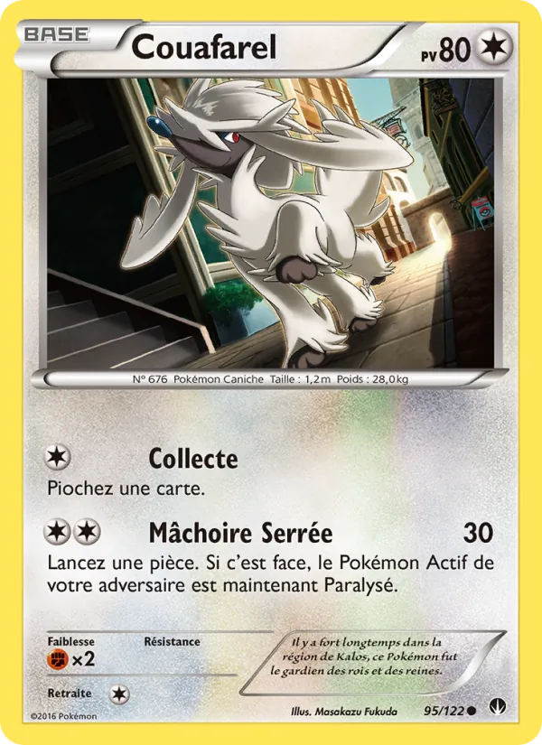 Carte Pokémon Couafarel de l'extension Rupture Turbo