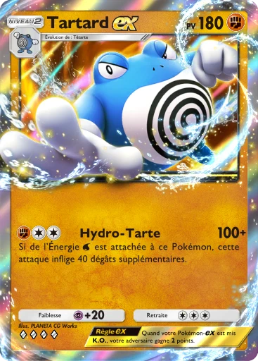 Carte Pokémon Tartard-ex de l'extension Source Secrète