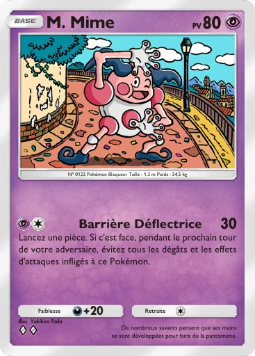 Carte Pokémon M. Mime de l'extension Gardiens Astraux