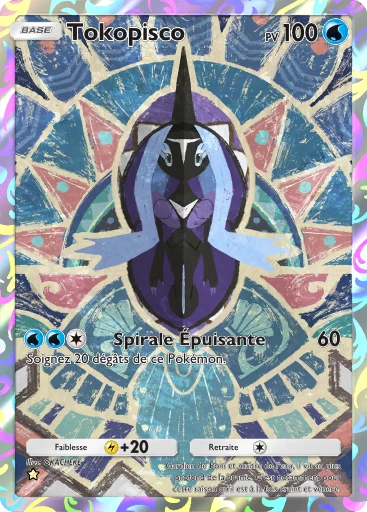 Carte Pokémon Tokopisco de l'extension Gardiens Astraux