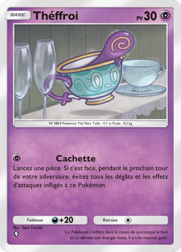 Carte Pokémon Théffroi de l'extension Parade Onirique