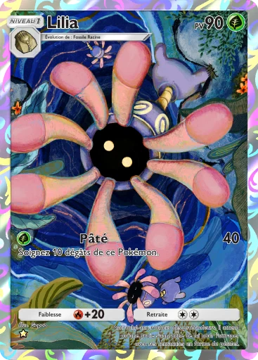 Carte Pokémon Lilia de l'extension Domination Céleste