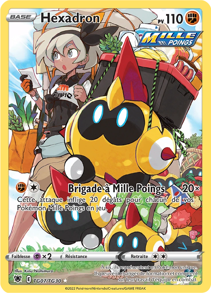 Carte Pokémon Hexadron de l'extension Astres Radieux