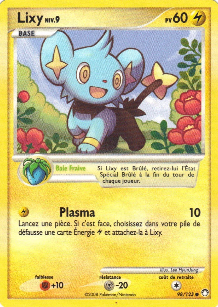 Carte Pokémon Lixy de l'extension Trésors Mystérieux