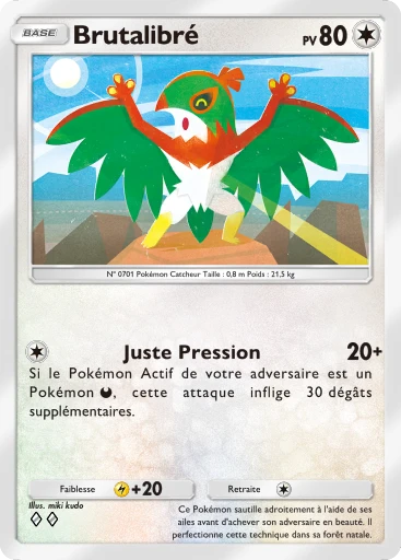 Carte Pokémon Brutalibré de l'extension Gardiens Astraux
