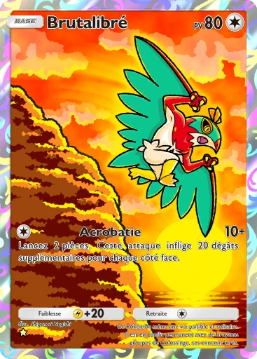 Carte Pokémon Brutalibré de l'extension Propulsion Paradoxe