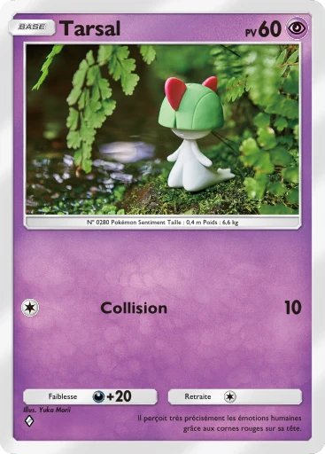 Carte Pokémon Tarsal de l'extension Puissance Génétique