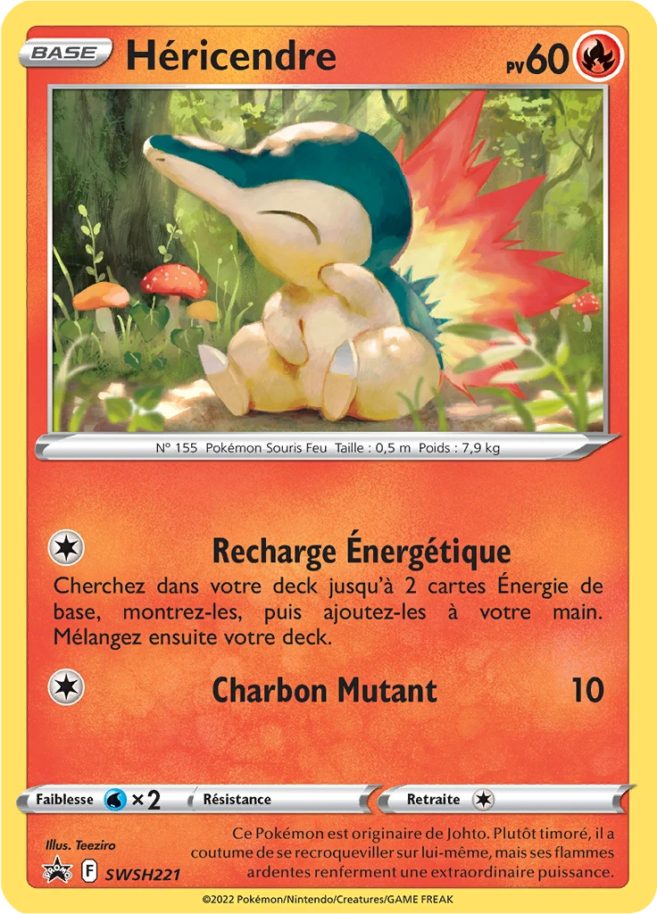 Carte Pokémon Héricendre de l'extension Promo SWSH