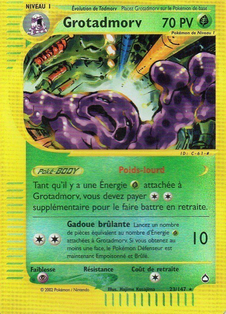 Carte Pokémon Grotadmorv de l'extension Aquapolis
