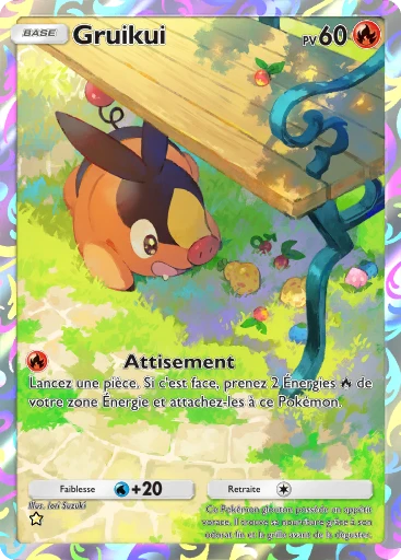 Carte Pokémon Gruikui de l'extension Aura Palpitante