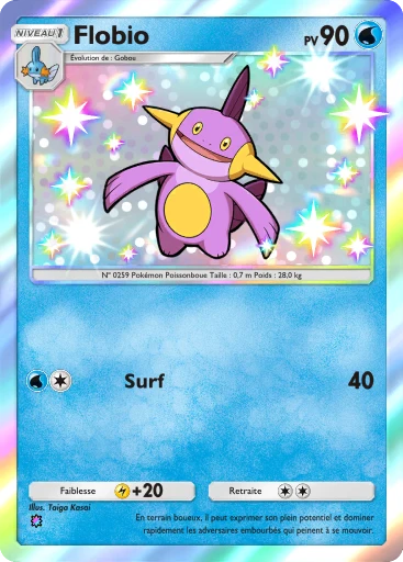 Carte Pokémon Flobio de l'extension Domination Céleste