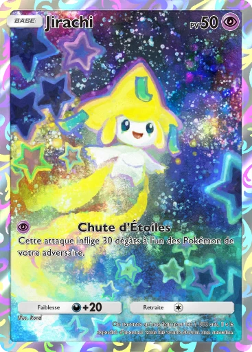 Carte Pokémon Jirachi de l'extension Promo-B