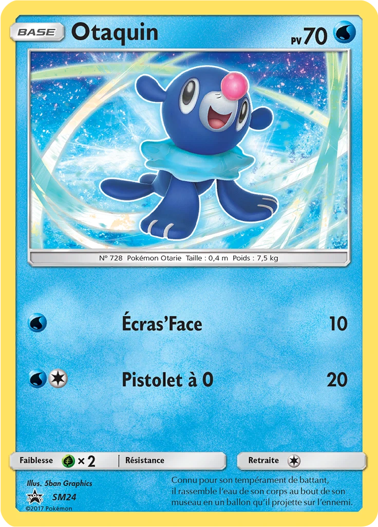 Carte Pokémon Otaquin de l'extension Promo SM