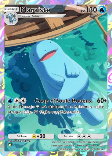 Carte Pokémon Maraiste de l'extension Aura Palpitante