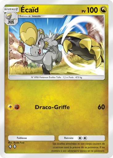 Carte Pokémon Écaïd de l'extension Gardiens Astraux