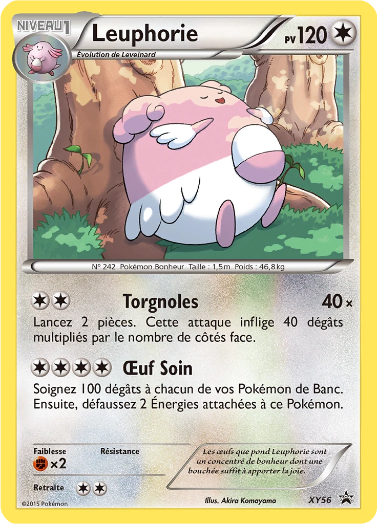 Carte Pokémon Leuphorie de l'extension Promo XY