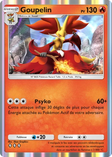 Carte Pokémon Goupelin de l'extension L'Ambition de la Team Rocket