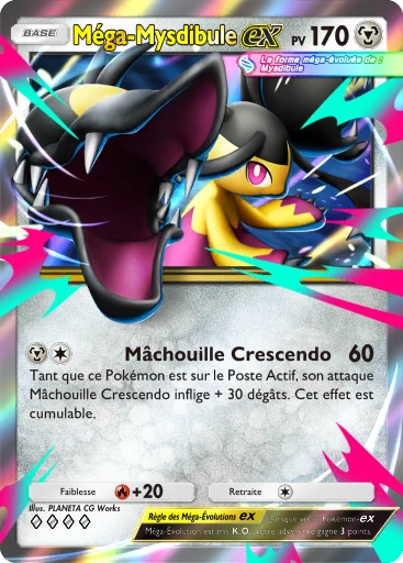 Carte Pokémon Méga-Mysdibule-ex de l'extension Parade Onirique