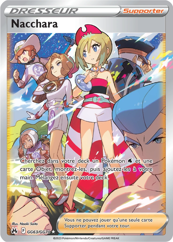 Carte Pokémon Nacchara de l'extension Zénith Suprême