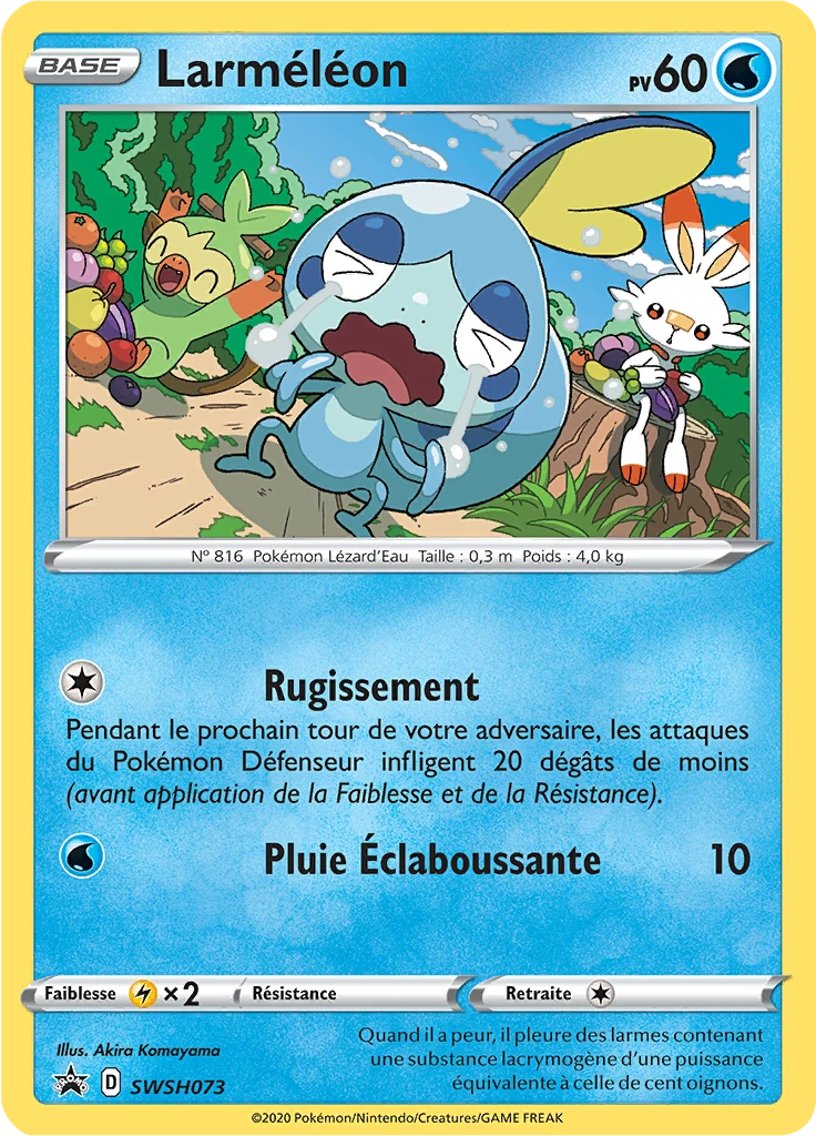 Carte Pokémon Larméléon de l'extension Promo SWSH