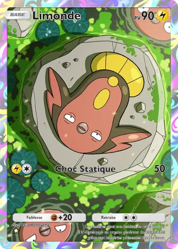 Carte Pokémon Limonde de l'extension Source Secrète