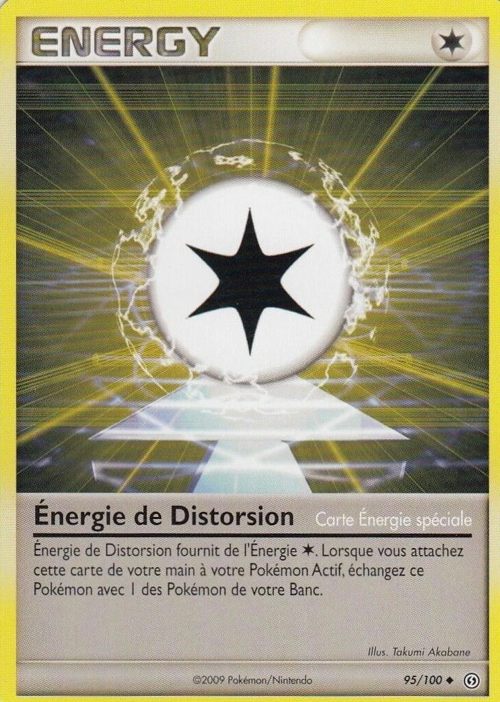 Carte Pokémon Énergie de Distorsion de l'extension Tempête