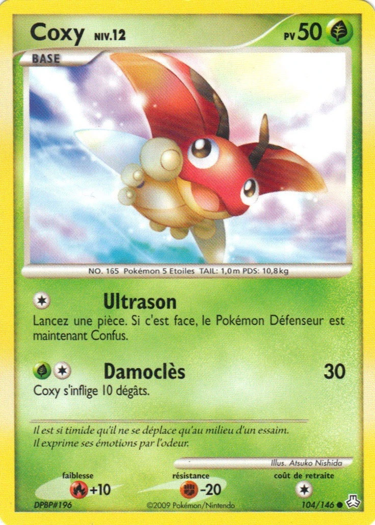 Carte Pokémon Coxy de l'extension Éveil des Légendes
