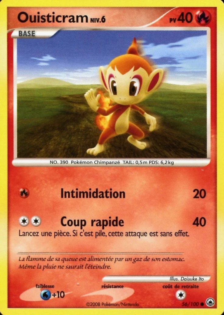 Carte Pokémon Ouisticram de l'extension Aube Majestueuse