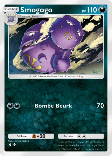 Carte Pokémon Smogogo de l'extension Aura Palpitante
