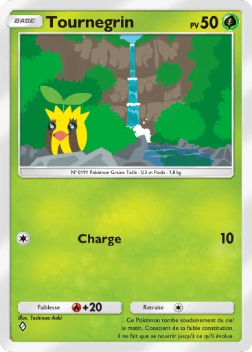 Carte Pokémon Tournegrin de l'extension Source Secrète