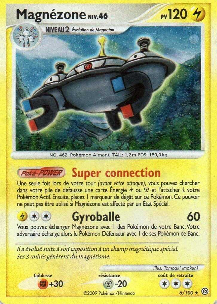 Carte Pokémon Magnézone de l'extension Tempête