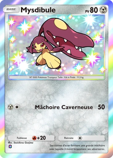 Carte Pokémon Mysdibule de l'extension L'Ambition de la Team Rocket
