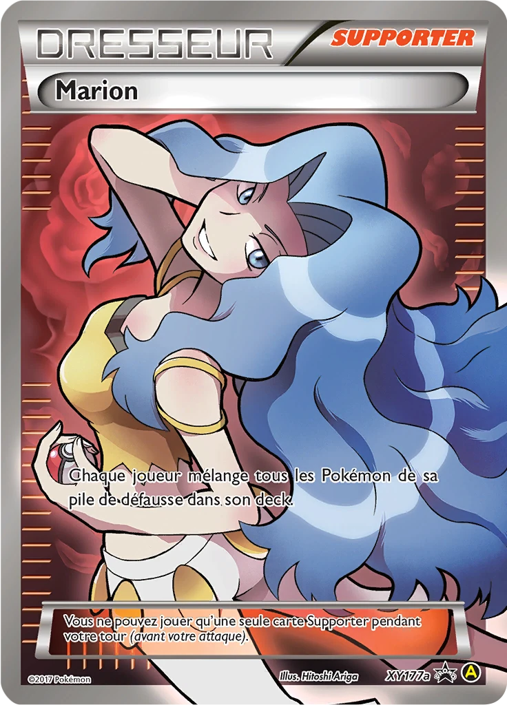 Carte Pokémon Marion de l'extension Promo XY