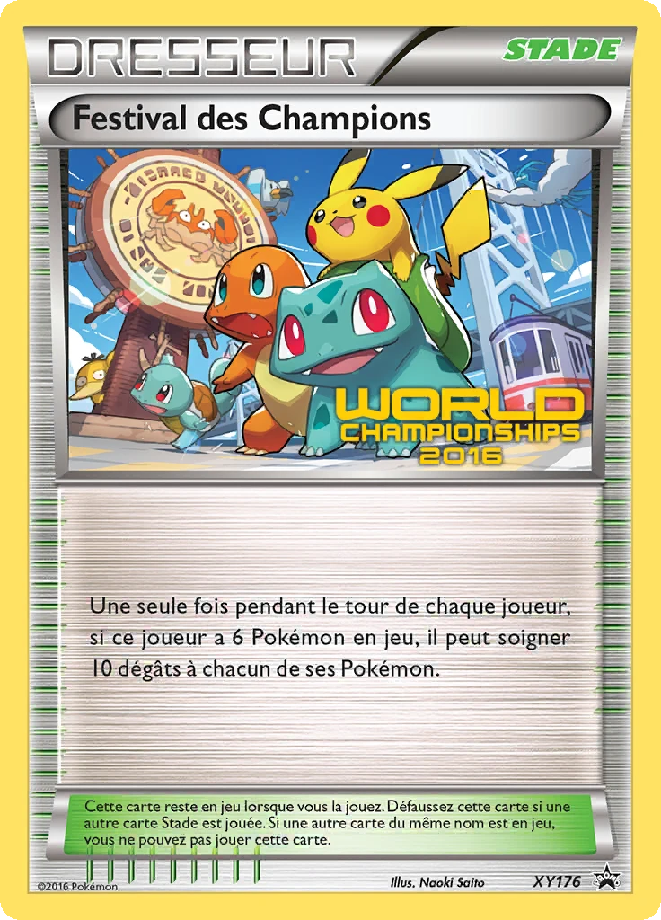 Carte Pokémon Festival des Champions de l'extension Promo XY