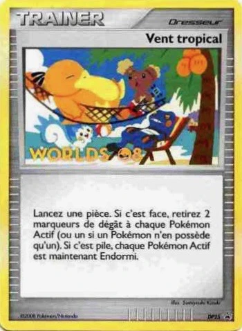Carte Pokémon Vent tropical de l'extension Promo DP