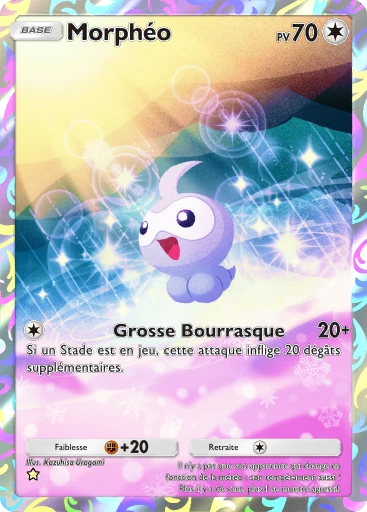 Carte Pokémon Morphéo de l'extension Aura Palpitante